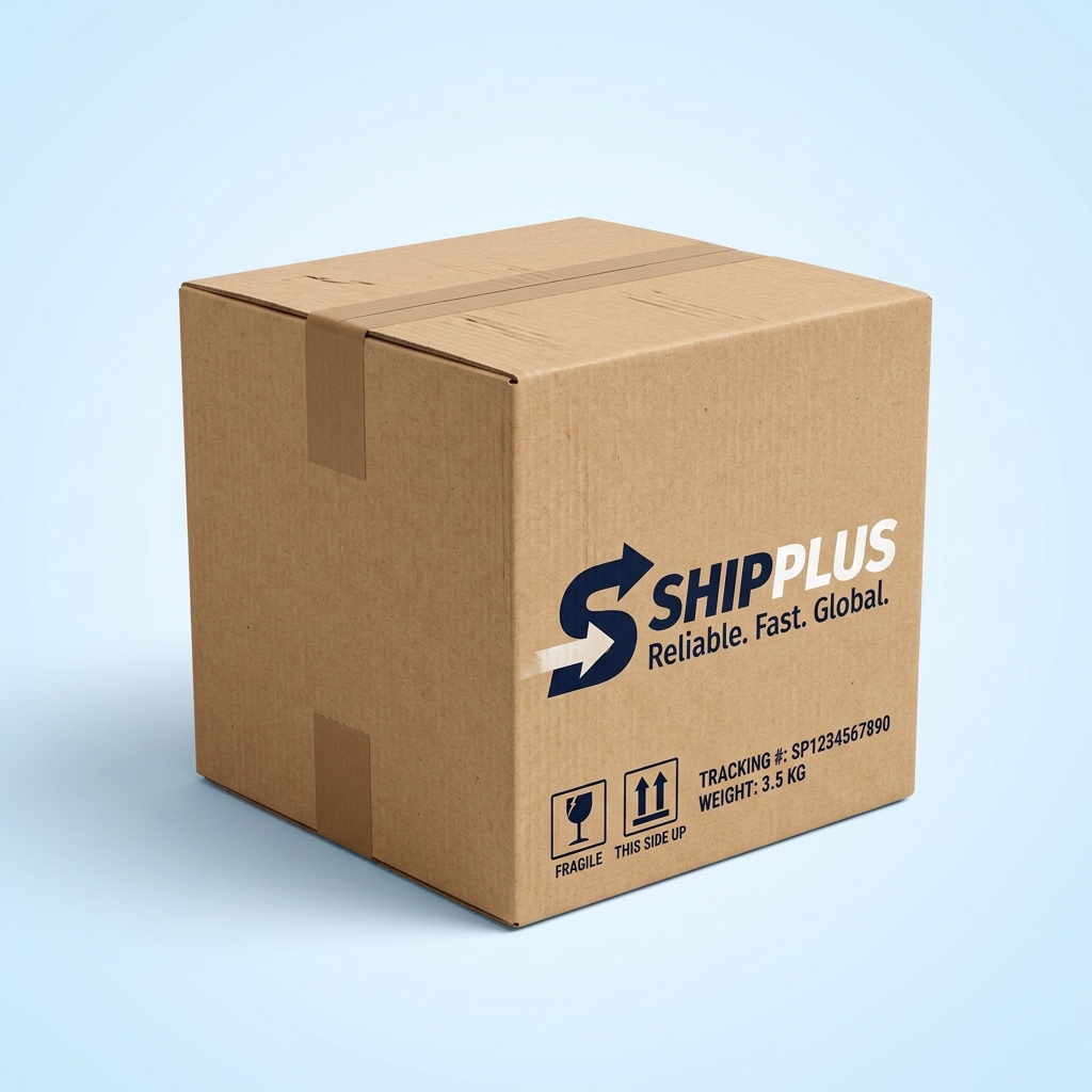 ShipPlus Box Mockup